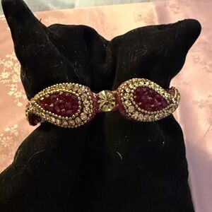 Sparkly tango bracelet most likely from India one Stone missing